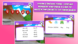 Panda 1st Grade Learning Games Screenshot 2