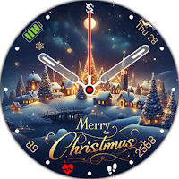 BFF45-Merry Christmas and Snow