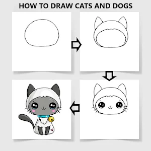 How To Draw Cats and Dogs Screenshot 2