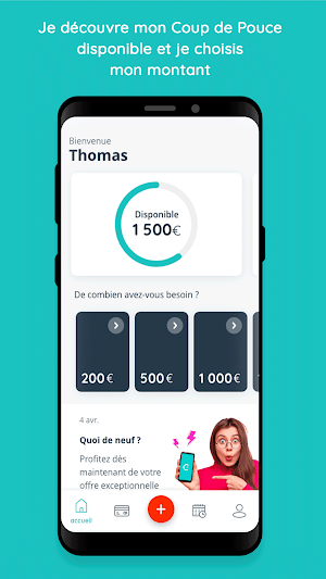 Coup de Pouce - Mini-prêt instantané Screenshot 3