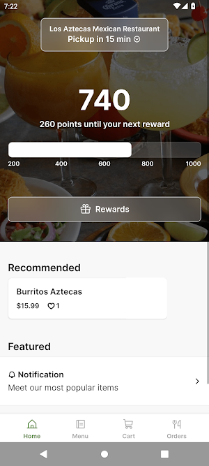 Los Aztecas Mexican Screenshot 0