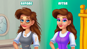 Princess Pet Story Girl Game Screenshot 0