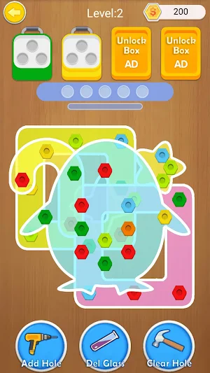 Screw Sort - Wood Bolts Screenshot 0