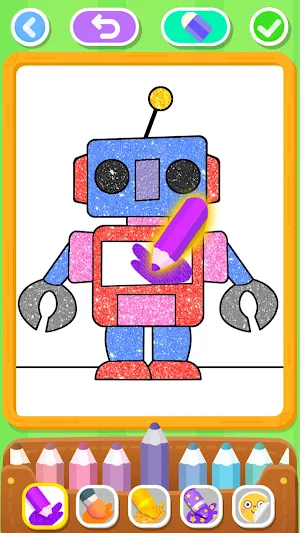 Kids Coloring Fun - Kids Games Screenshot 1
