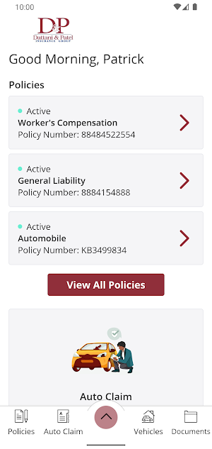 Dattani and Patel Online Screenshot 1