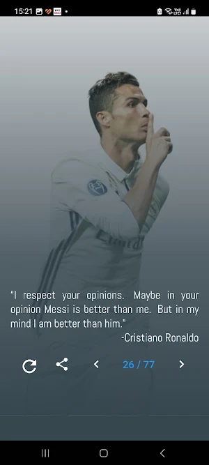 Cristiano Ronaldo Quotes - CR7 Screenshot 1