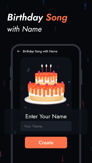 Birthday Song With Name Screenshot 1