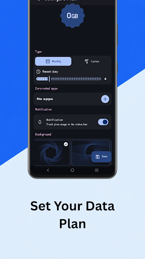 Data Tracker Screenshot 3