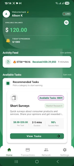 HomeWork: Online Jobs & Tasks Screenshot 1