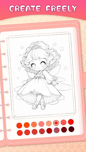Doll Color: Princess Coloring Screenshot 3