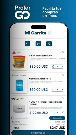 ProferGo Screenshot 1