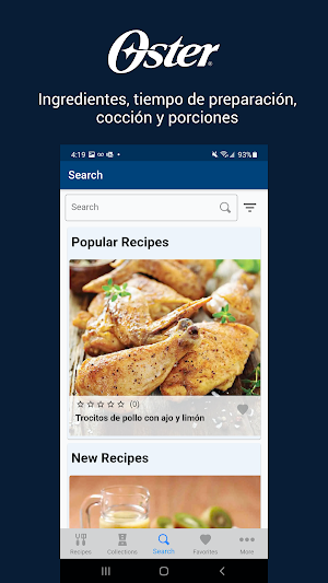 Recetas Oster Screenshot 3