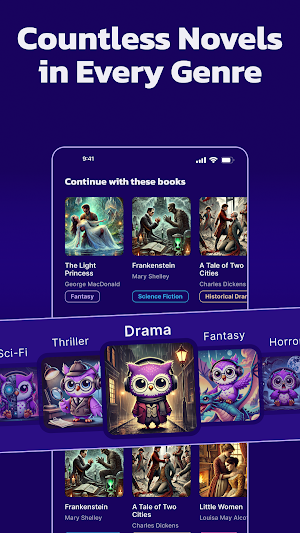 Literator: Novel Audiobooks Screenshot 1