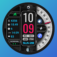 PRADO 59 Digital Watch Face