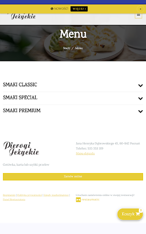 Pierogi Jeżyckie Screenshot 2