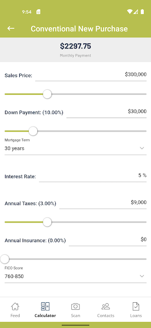Kerley Family Homes Mortgage Screenshot 2