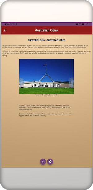 Fun Facts About Australia Screenshot 0