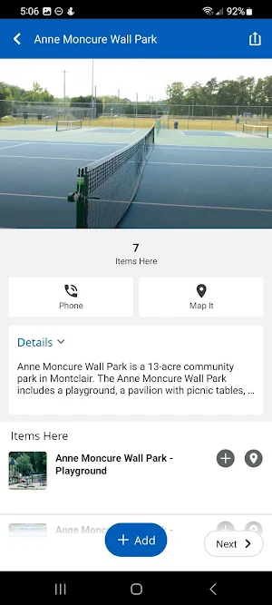 Prince William Co Rec Mapper Screenshot 3