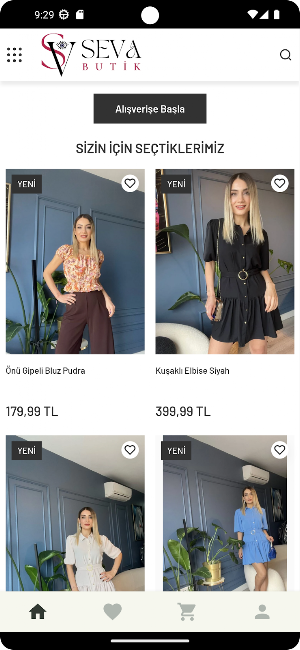 Seva Butik Screenshot 1