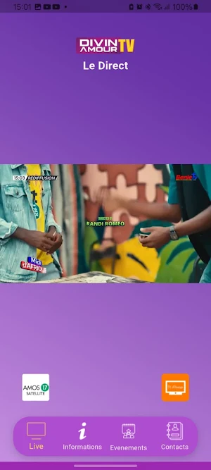 Divin Amour TV Screenshot 3