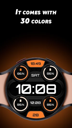 Sporty Pro - Watch face Screenshot 1
