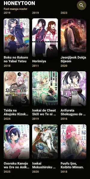 Honeytoon : Manga & Web Comics Screenshot 3