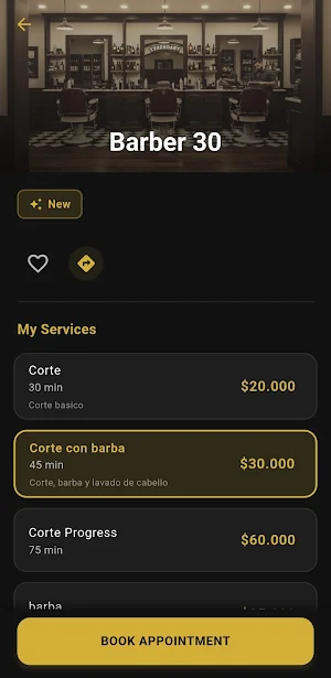 BarbApp: Book Your Barber Screenshot 3