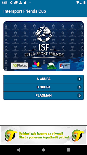 Inter Sport Friends Cup Screenshot 0