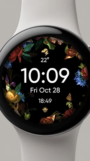 Botanical Watch Face Screenshot 1