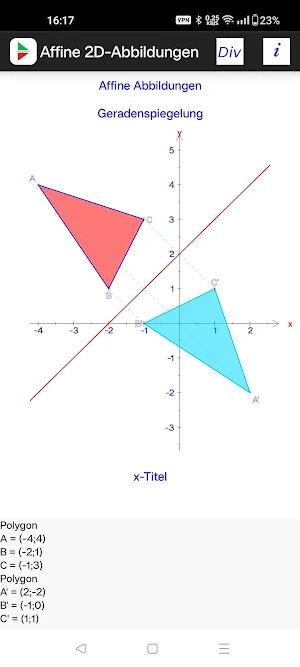 Affine 2D-Transformations Screenshot 0
