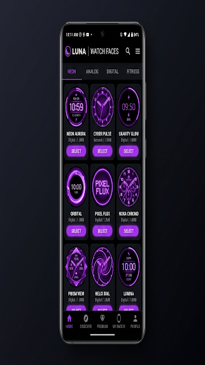 Bip Max Watchfaces: Animated Screenshot 0