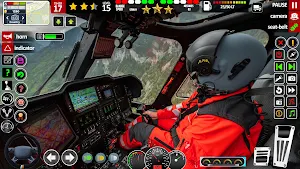 Helicopter Flight Pilot Sim 3D Screenshot 1