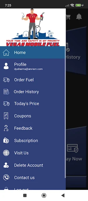 Vegas Mobile Fuel Screenshot 2