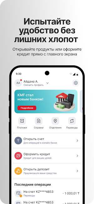 KMF Bank Screenshot 1