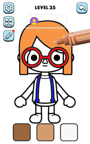 Toca Boca life Coloring Book Screenshot 3