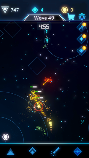 Asteroids: Idle Challenge Screenshot 1