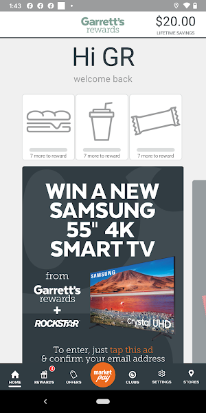 Garrett’s Rewards Screenshot 0