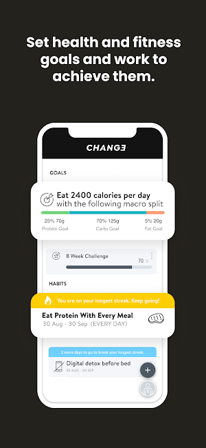 CHANGE TRAINING Screenshot 3