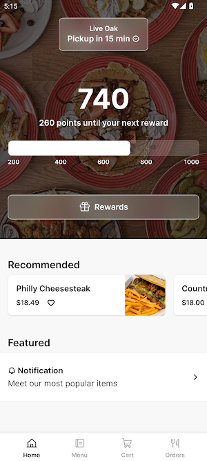 Waffle Shop Screenshot 0