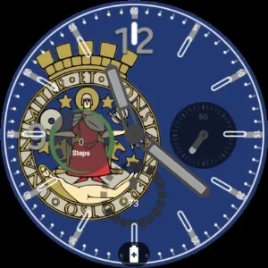 Oslo Flag Watchface Screenshot 2
