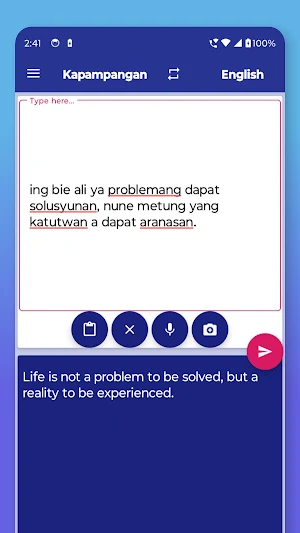 Kapampangan English Translator Screenshot 3