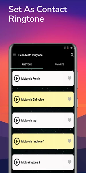 Hello Moto Ringtone Screenshot 2