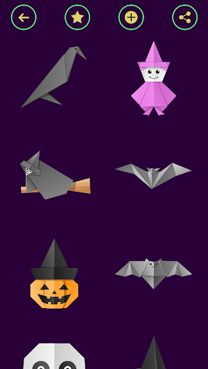Origami Halloween From Paper Screenshot 2