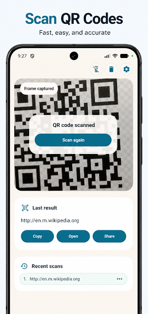 QR Scanner Screenshot 1