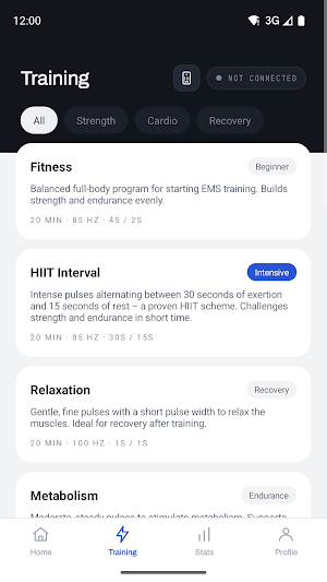 XREMS – EMS Remote for XR Screenshot 3