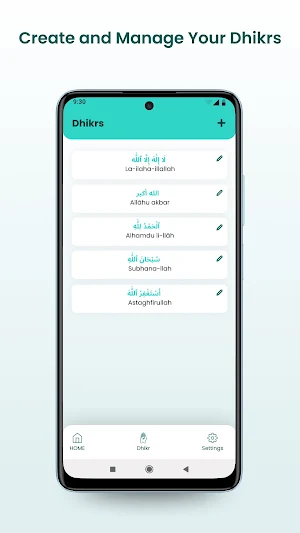 GoDhikr Screenshot 2