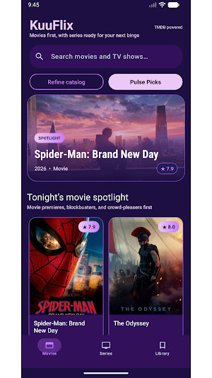 KuuFlix: Movies & TV Shows Screenshot 0