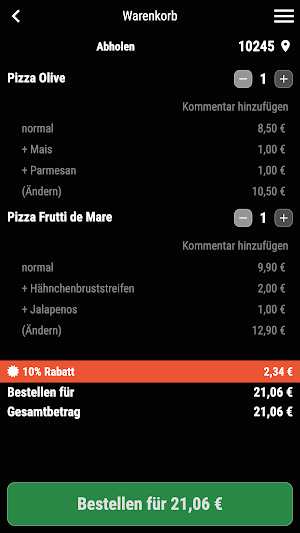 Pizza Berg 35 Screenshot 1