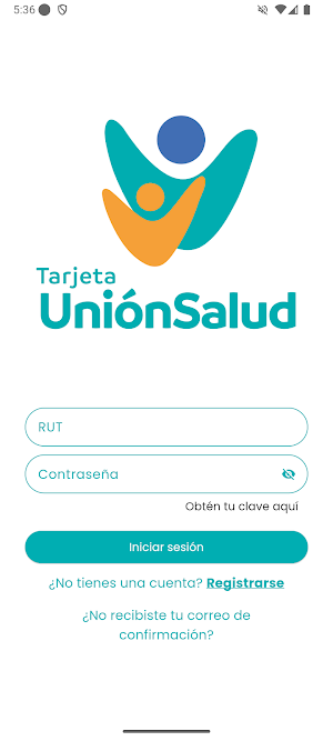 Tarjeta UnionSalud Screenshot 0