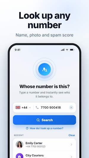 Turkcaller: Search & Caller ID Screenshot 1